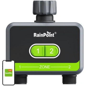 Regulators Apūdeņošanas Rainpoint 2-strefowy Z Apl