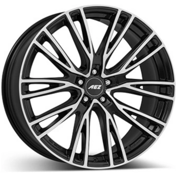Seattle Black Polished 20" 5x108.00 ET38.5 CB63.40