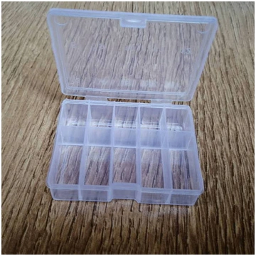 Organizer with 10 compartments - Plastic box 59x47