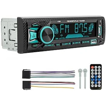 Automašīnas audio Bluetooth viena DIN automašīnas 