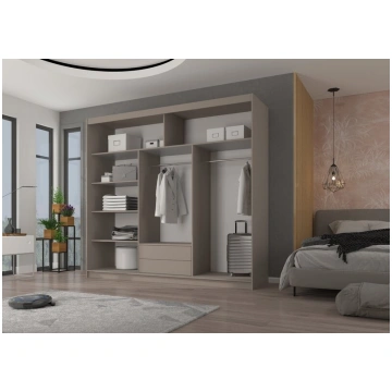 Skapis ADRK Furniture ERWIN 235 ar bīdāmām durvīm 