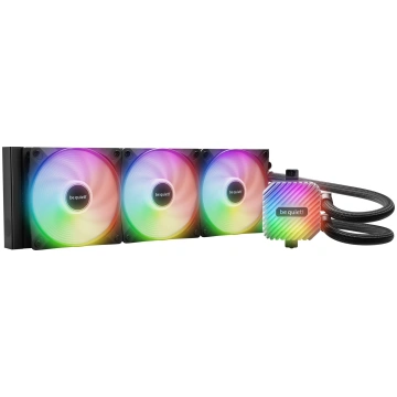 be quiet! LIGHT LOOP 360 mm melns procesors Univer