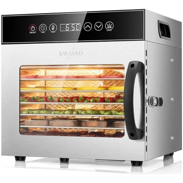 Kwasyo dehidrators, nerūsējošais tērauds, 600 W, 8