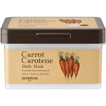 SKINFOOD Carrot Carotene Daily Mask auduma maskas 