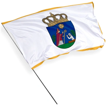 Žiežmariai pilsētas karogs 50x85 Tunelis Ø 8cm