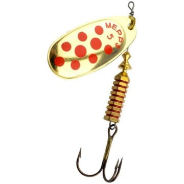 Vizulis Mepps Comet 5 Gold/ Red Dot (11g)