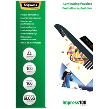 FELLOWES | Laminating Pouch | A4 | Clear | Thickne