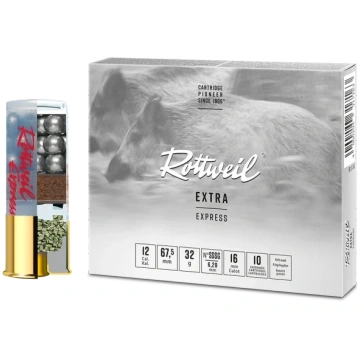 Patronas Rottweil Extra EXPRESS 12/67.5 32g 6.2mm