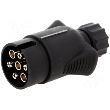 Connector: automotive | plug | PIN: 7 | nickel pla