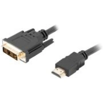 Lanberg HDMI to DVI-D Cable, Single Link with Gold
