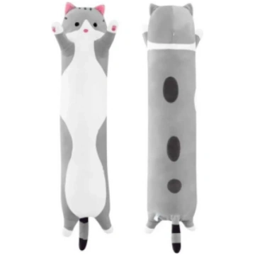 iLike Plush Cat Soft Toy Laid Down Animal Mascot H