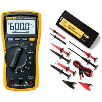 Digital multimeter | LCD | 3,75 digit (6000) | Tru