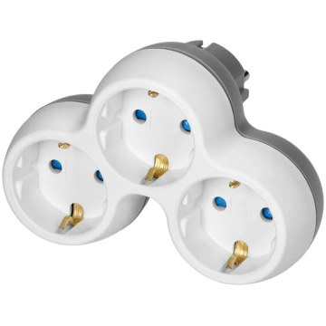 Power socket splitter 3x2P+E (Schuko) Ornobaltic