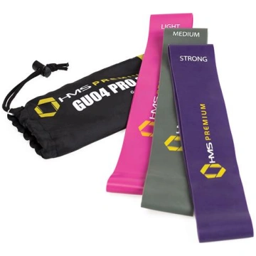 Fitnesa pretestības gumijas komplekts /Hms Premium