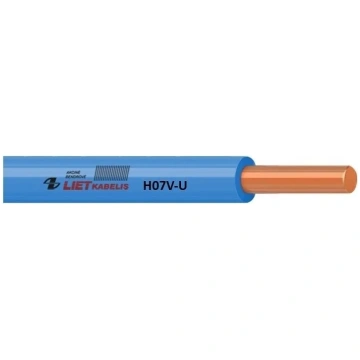 Vads Lietkabelis H07V-U, Eca, 1 x 6 mm², 100 m