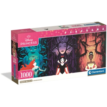 Clementoni - Puzzle Panorama HQC Princess 1000 pcs