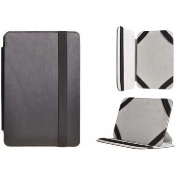 Universal BOOK Case for Tablets 10" DESIGN 1 GRAY