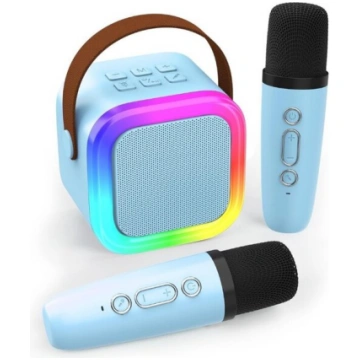 Bluetooth portatīvais skaļrunis ar 2 mikrofoniem N
