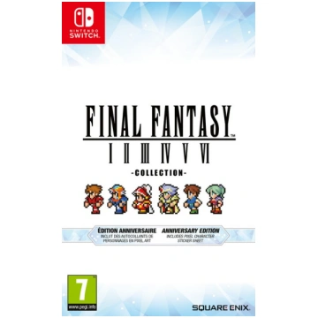 Nintendo Switch Final Fantasy I-VI Anniversary Edi