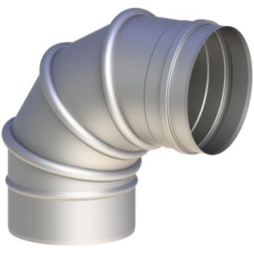 Dūmvada caurules grozāms līkums Ø130mm/0-90'&