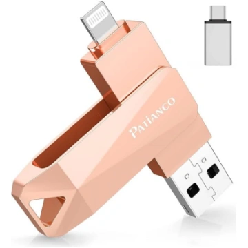 Patianco USB zibatmiņa iPhone 512 GB, MFI sertific