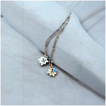 Collana Puzzle Viola 's Charme