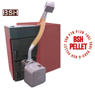 BSH 6 granulu komplekts: Čuguna katls BSH 6 + Gran