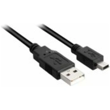 Sharkoon Cable USB 2.0 A-B Mini black 3,0m vads 40