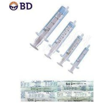 BD Discardit II™ Luer Slip Šļirce 10 ml, 21G, ar a