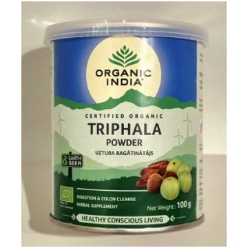 Trifala pulveris, 100 g Organic India