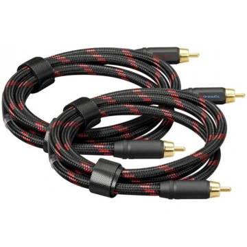 Topping TCR2-25 Silver Plated OFC Copper RCA Cable