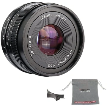7artisans 50mm F1.8 APS-C fiksētais objektīvs ar m