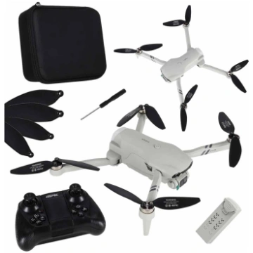 RC Drons 4DRC F10 ar FPV kameru, Wi-Fi un LED, 3.7