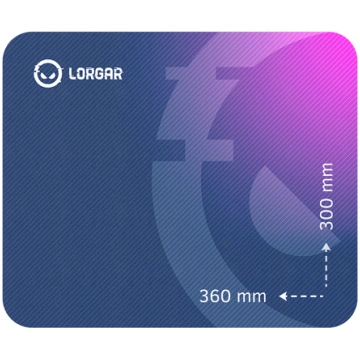 Lorgar Main 133, Gaming mouse pad, High-speed surf