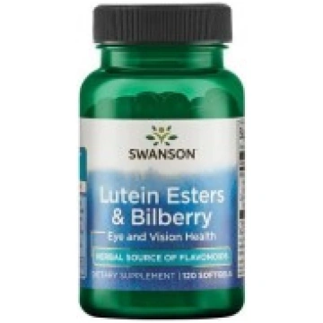 Lutein Esters & Bilberry - 120 softgels Swanson P4