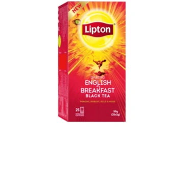 Melnā tēja LIPTON, English Breakfast, 25gab 450-16