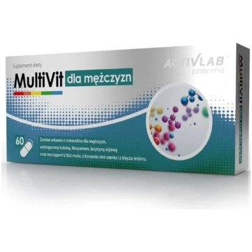 ActivLab MultiVit For Men - 60 kapsulių