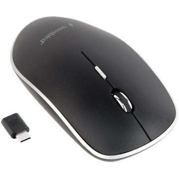 Gembird | Silent Optical Mouse | MUSW-4BSC-01 | Wi