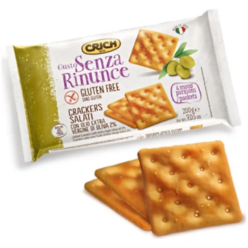 CRICH - CRACKERS SALATI CON OLIO EVO 200 gr