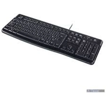 Logitech K120 Wired Keyboard, USB, US, Black