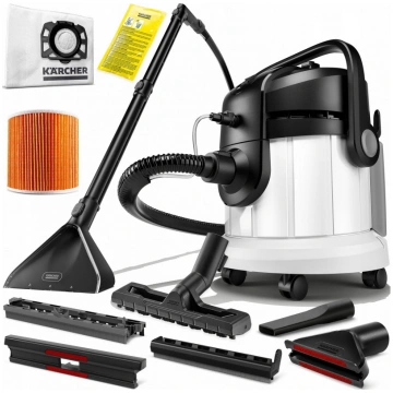 Karcher SE4 Putekļu Sūcējs Balts/Melns mazgājošs 1