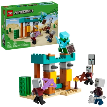 LEGO Minecraft Laupītāju tuksneša patruļa 21267