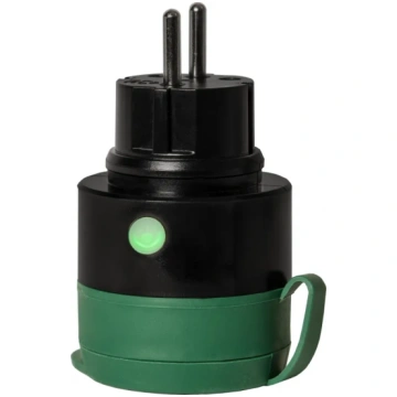 Kontaktdakša Smart Plug ārtelpām zaļa 369-02 Star 