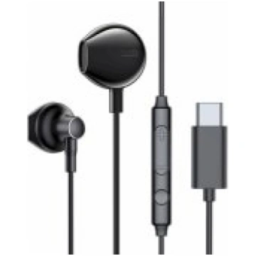 Joyroom JR-EC03 Black Type-C austiņas JR-EC03 BLAC