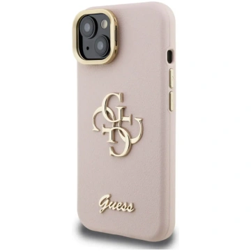 GUESS PU Grained 4G Logo Stand Camera Frame Phone 