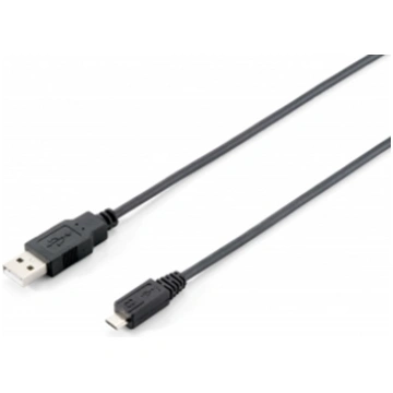 Equip USB 2.0 Type A to Micro-B Cable, 1.8m , Blac