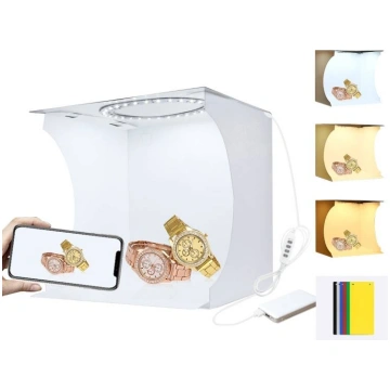 Puluz PU5023 LED fotostudijas telts 23cm - photo s
