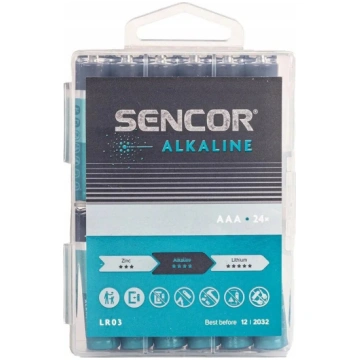 Akumulatori SENCOR alkaliskie AAA SBA LR03 komplek