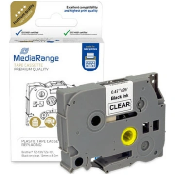 MediaRange Brother TZ-131/TZe-131 12mm 8m sch ( 42