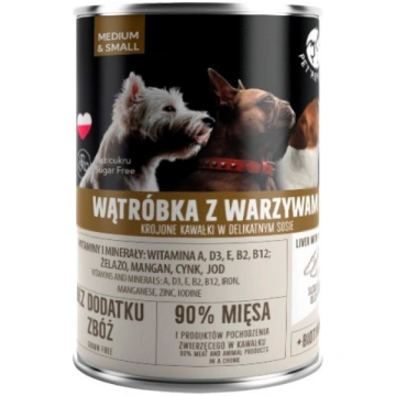 PET REPUBLIC Adult Medium & Small Liver with veget